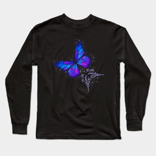 butterflies in flight Long Sleeve T-Shirt